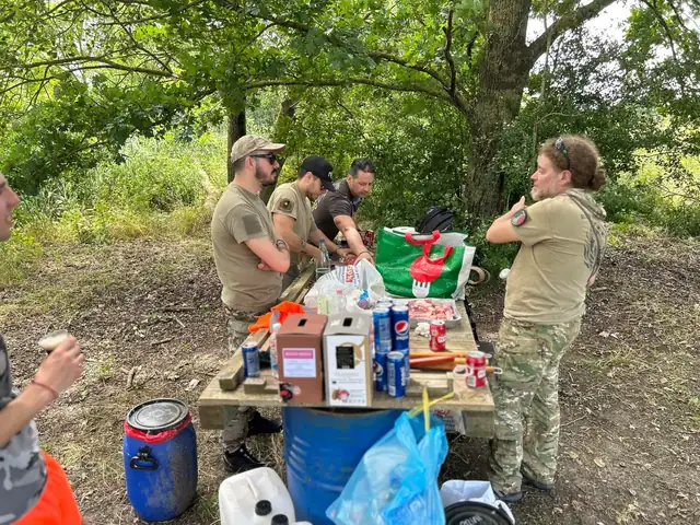 Pausa pranzo al campo